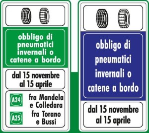 codice stradale gomme termiche